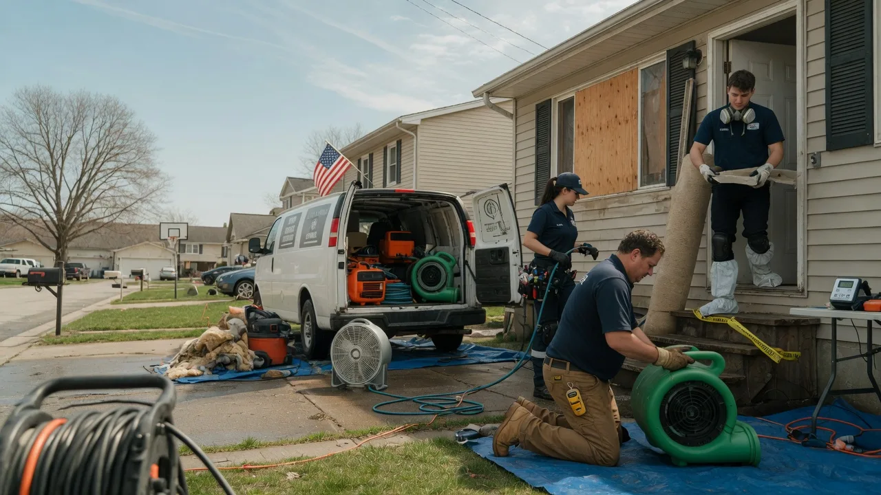 Water Damage Restoration in Foster, OK near me